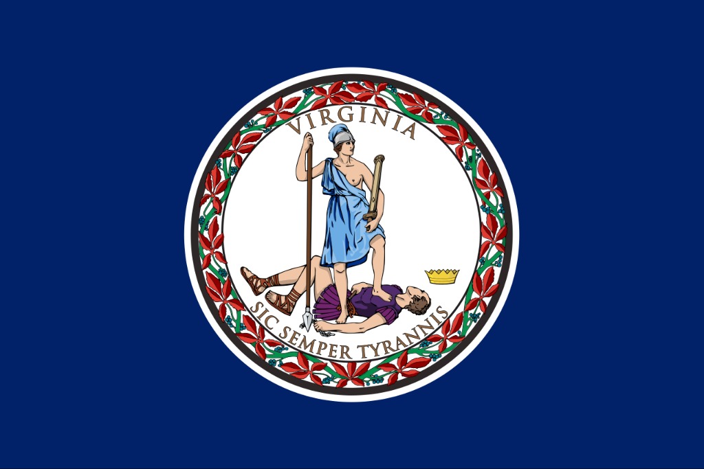 Virginia State Flag - Virginia Car Shipping